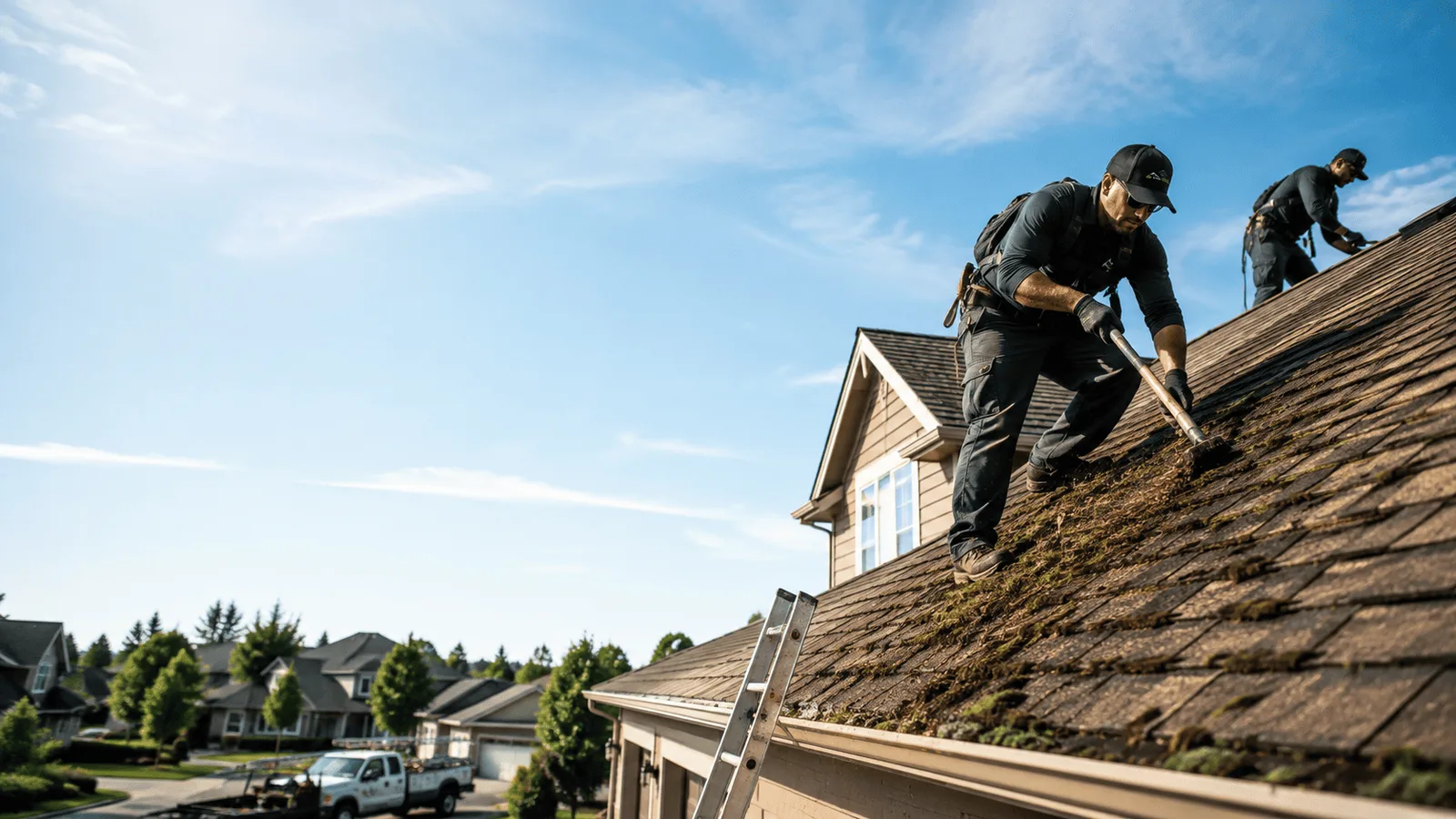 Roof Moss Removal in Anderson, CA near me